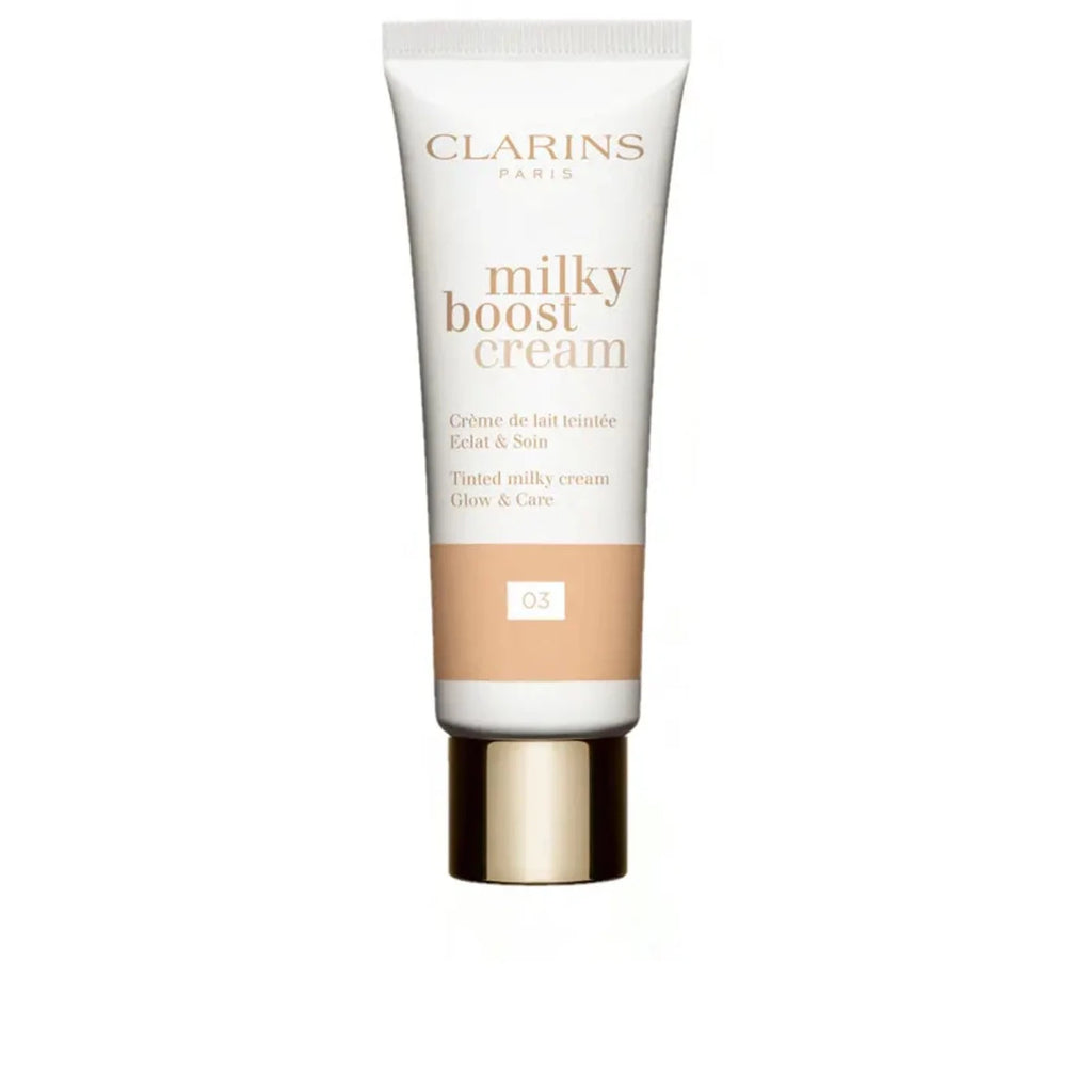 Clarins Milky Boost BB cream - Hydrate, Smooth, and Radiate-Capitalstore Oman