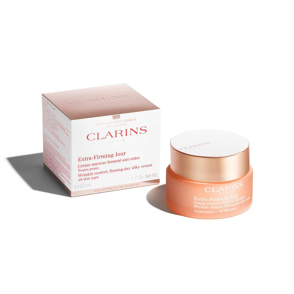 Clarins Extra-Firming Day Cream 50ml, Visible Lift, Radiant Skin for All Skin Types Capitalstore Oman
