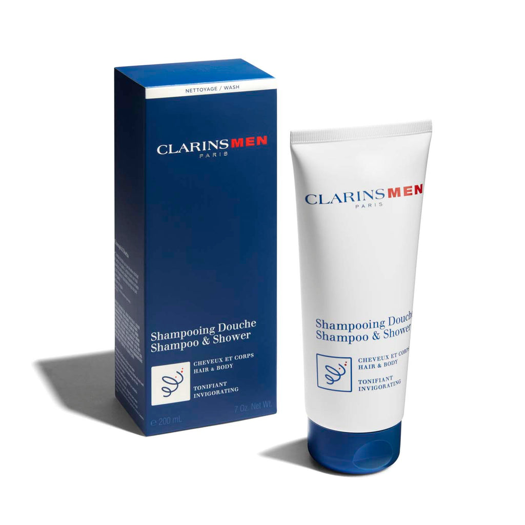 ClarinsMen 2-in-1 Shampoo & Shower 200ml - Capitalstore Oman