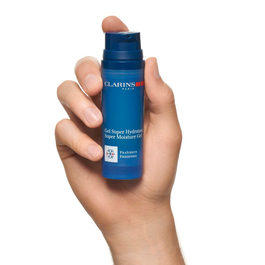 ClarinsMen Super Moisture Gel 50ml - Hydrate & Revitalize Men's Skin-Capitalstore oman