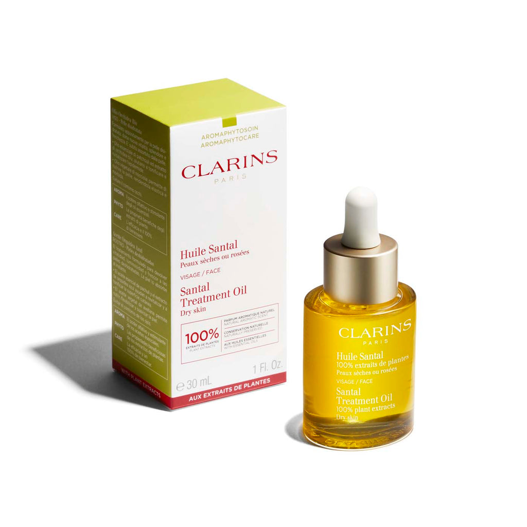 Clarins Santal Face Oil 30ml Deeply Nourish Dry Skin - Capitalstore Oman