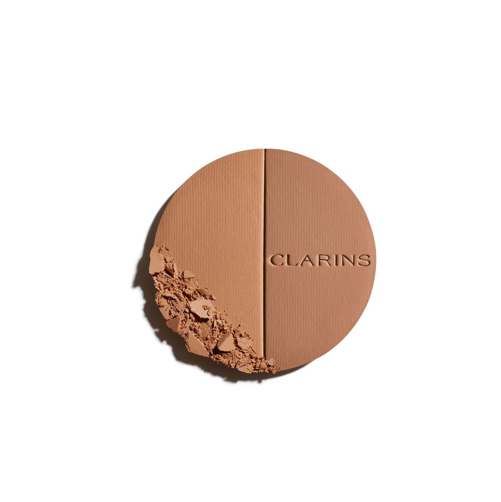 Clarins Ever Bronze Compact Powder 03- Warm Sun-Kissed Glow-Capitalstore Oman