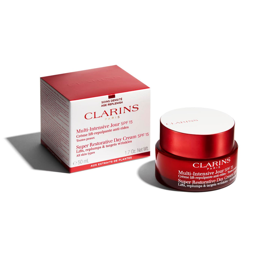Clarins Super Restorative Day Cream SPF15 | Youthful Radiance & Firmness shop at Capitalstore Oman!