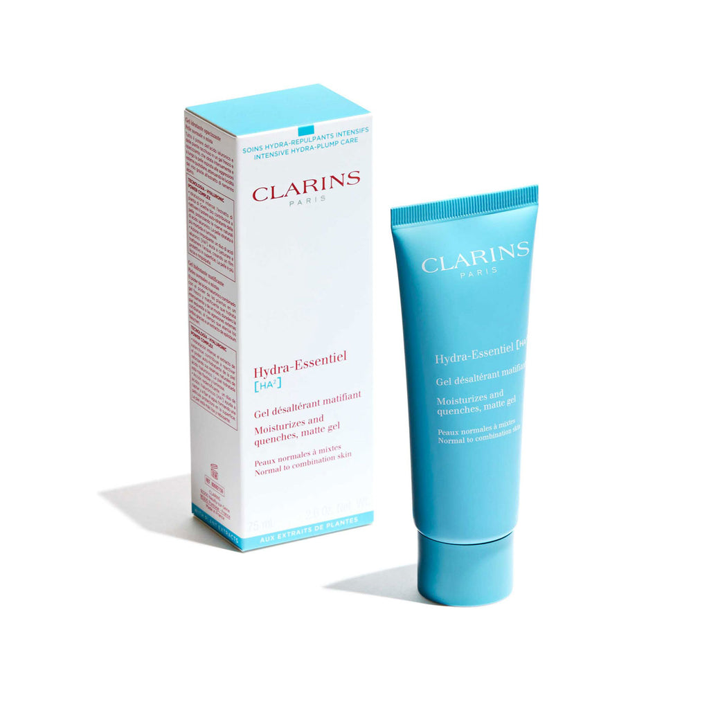 CLARINS Hydra-Essentiel [HAÂ²] Matte Gel | Normal to Combo Skin | 75ml | Capitalstore Oman