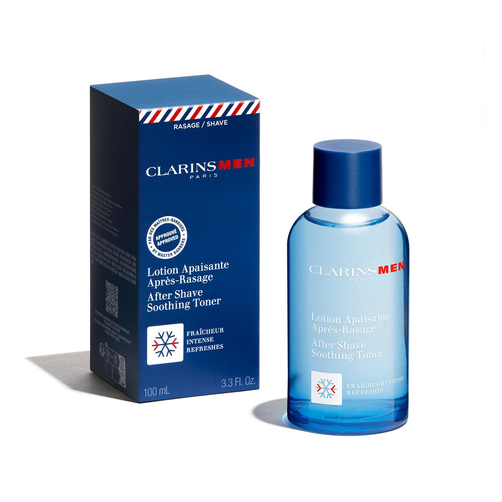 ClarinsMen Soothing Toner Cool Relief, Smooth Skin After Shave 100ml-Capitalstore Oman