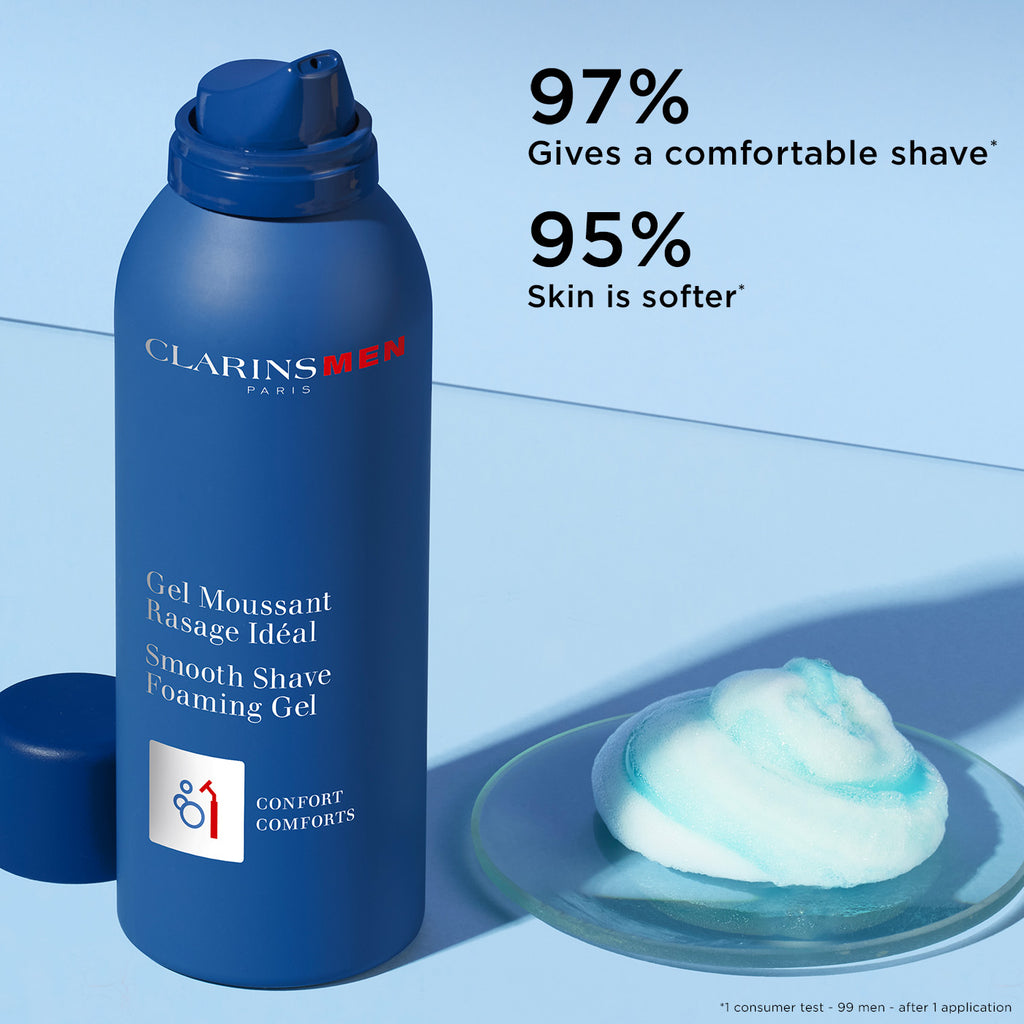 ClarinsMen Foaming Shave Gel 150ml: Smooth, Close, & Comfortable Oman Capitalstore