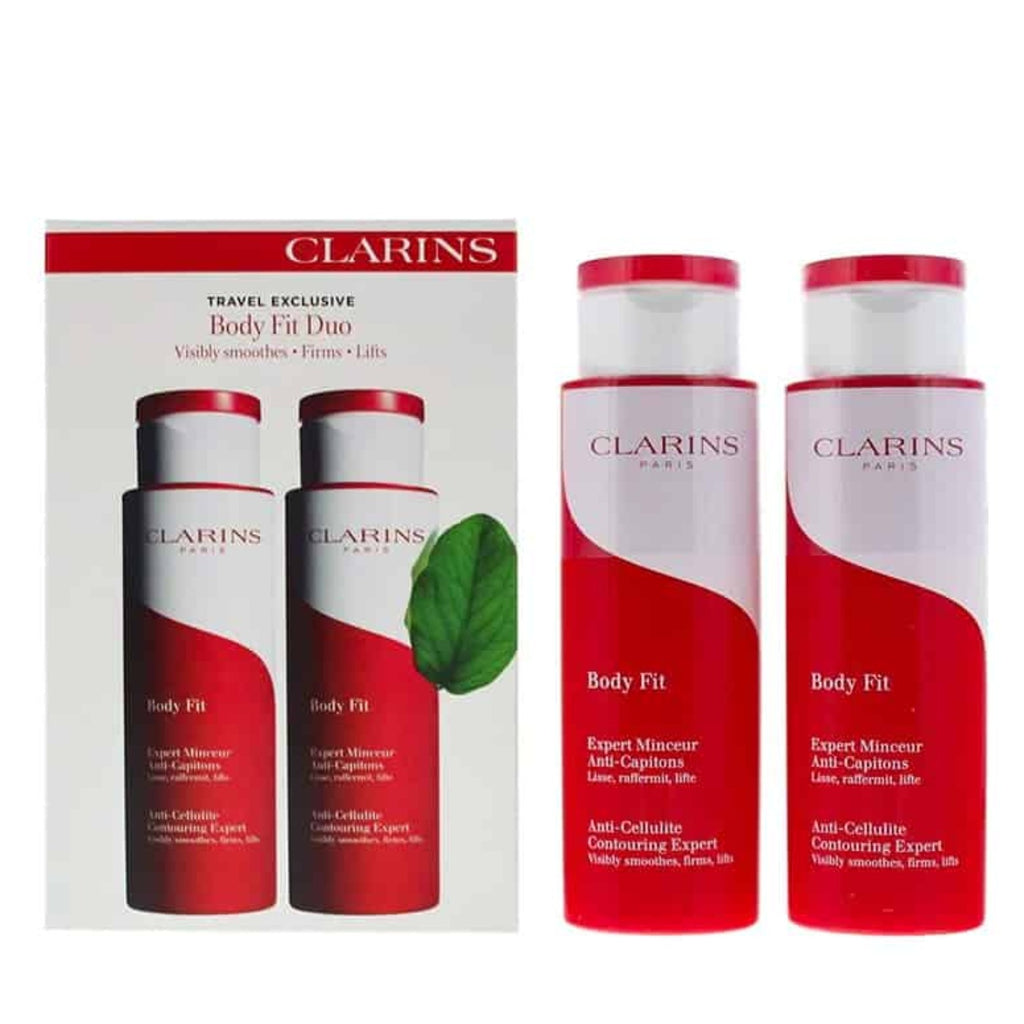 Body Fit Anti-Cellulite Duo by CLARINS - Smooth & Tone Your Skin-Capitalstore oman