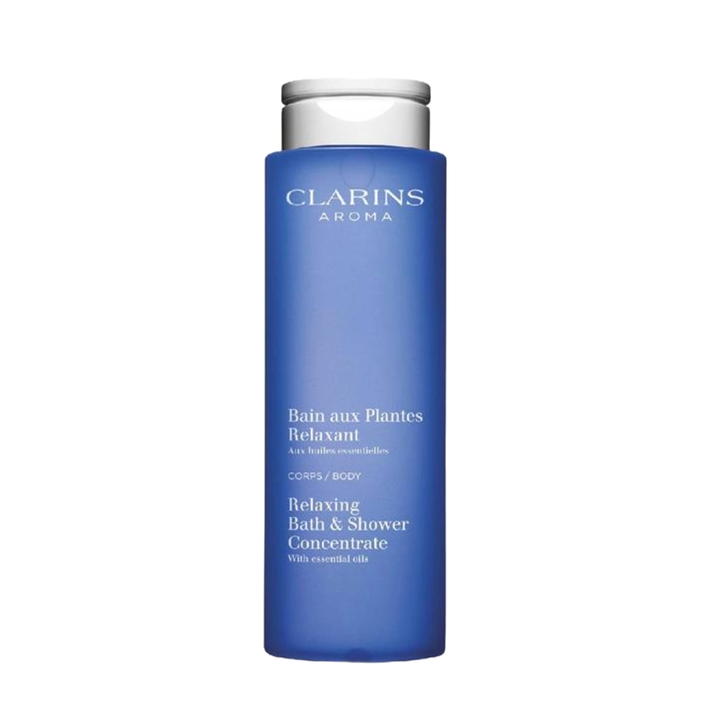 CLARINS Relaxing Bath & Shower Concentrate 200ml - Breathe Easy, Unwind Deeply Shop now at CapitalStore, Oman's leading luxury beauty retailer.                