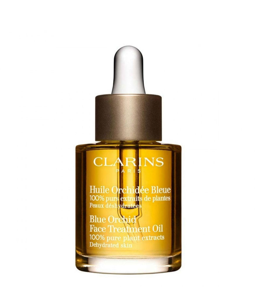 Clarins Blue Orchid Treatment Oil 30ml - Hydrate & Revive Dehydrated Skin-capitalstore oman