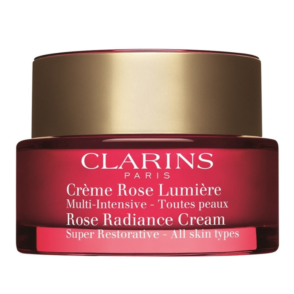Clarins Super Restorative Rose Radiance Cream - All Skin Types 50ml - CapitalStore Oman