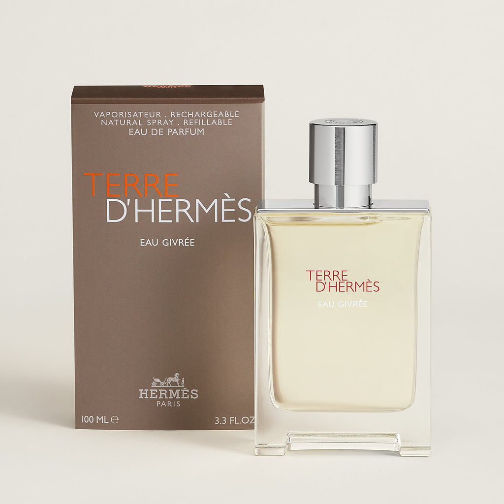 Terre d'Hermès Eau Givrée Eau de Parfum Refillable Spray 100ml at capitalstore oman