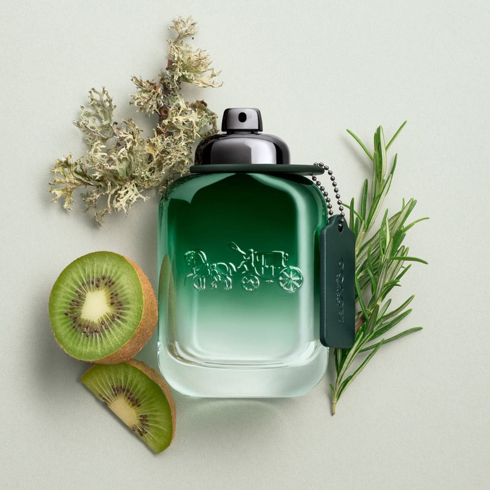 COACH Green Eau de Toilette 100ml | Fresh Citrus & Woody Notes | Capitalstore Oman