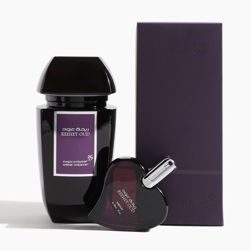 Anfasic Dokhoon Reehet Oud Dokhoon 170g + Parfum 30ml | Rich & Powerful | CapitalStore Oman