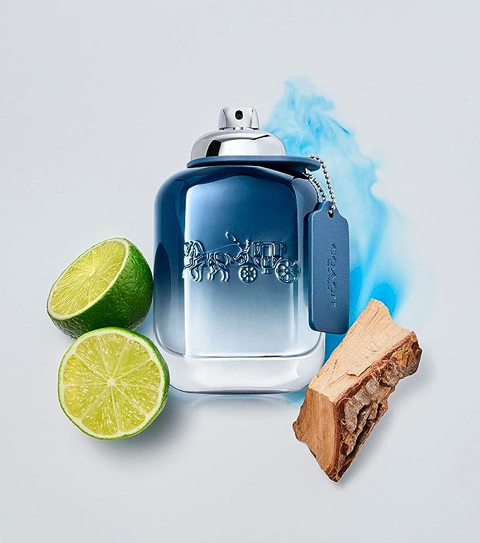 Coach Blue Eau de Toilette for Men | Fresh & Zesty Citrus Cologne