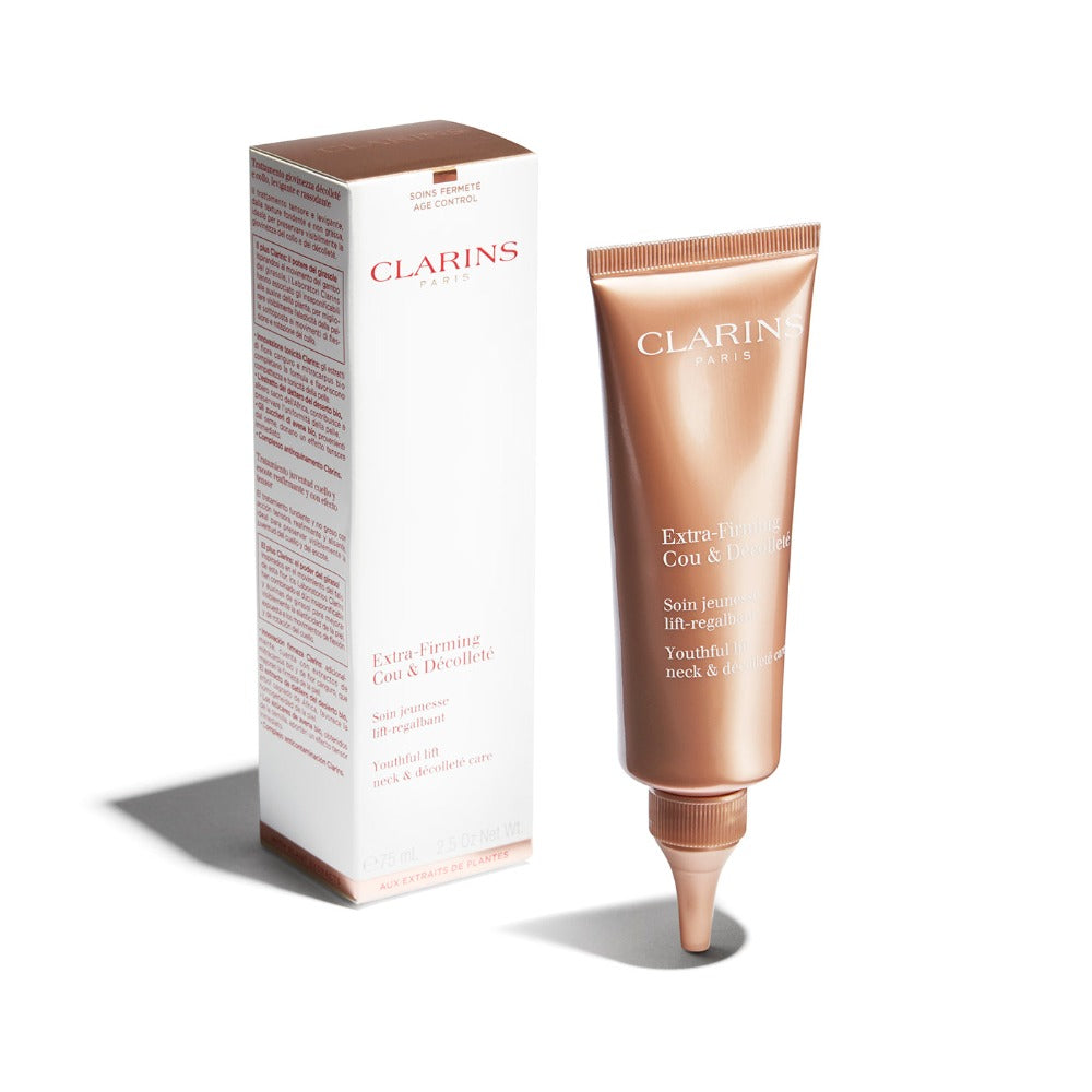 Clarins Extra-Firming Neck & Decollete 75ml , Visibly Firm and Hydrate - Capitalstore oman