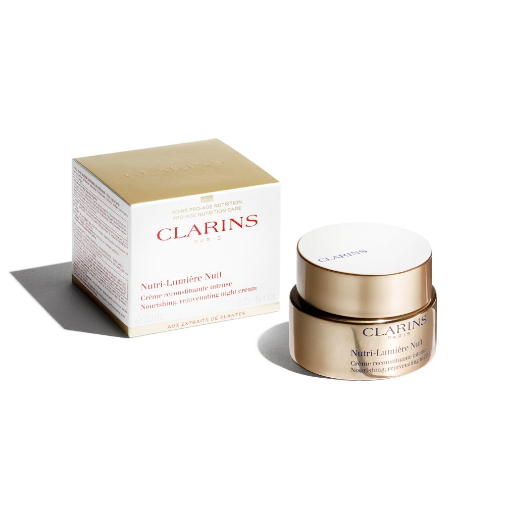 CLARINS Nutri-Lumiere Night Cream - Revives Radiance & Nourishes Skin- Capitalstore oman