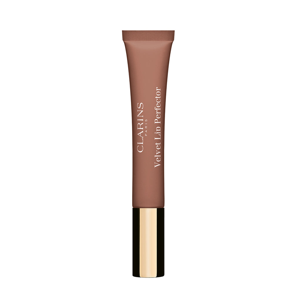 CLARINS Velvet Lip Perfector 01 Nude | Nourishing Lip Enhancer- Capitalstore Oman