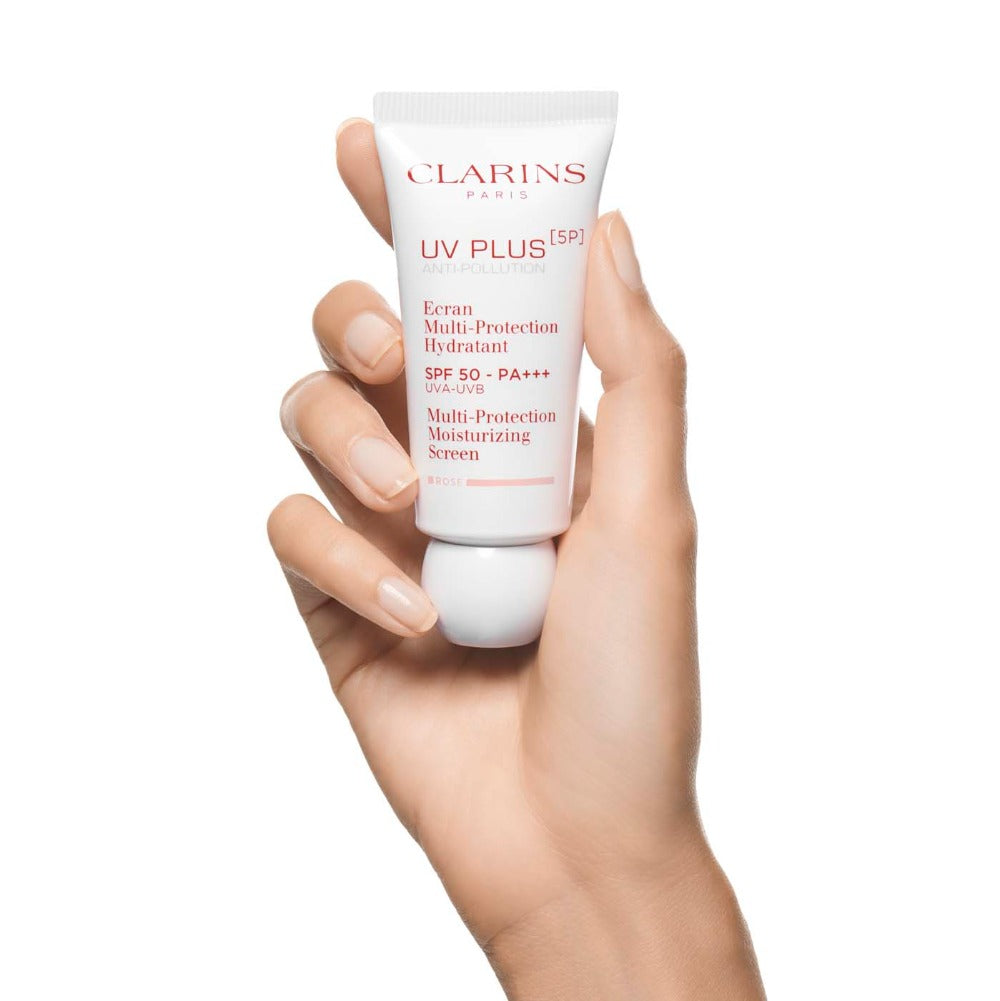 CLARINS UV PLUS Anti-Pollution Rose (50ml)- SPF 50/PA++++ Capitalstore oman