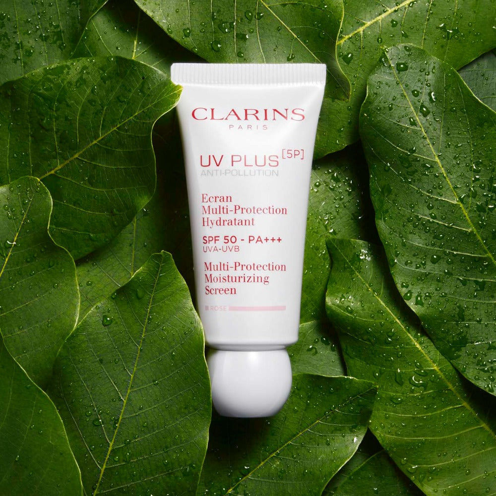 CLARINS UV PLUS Anti-Pollution Rose (50ml)- SPF 50/PA++++ Capitalstore oman