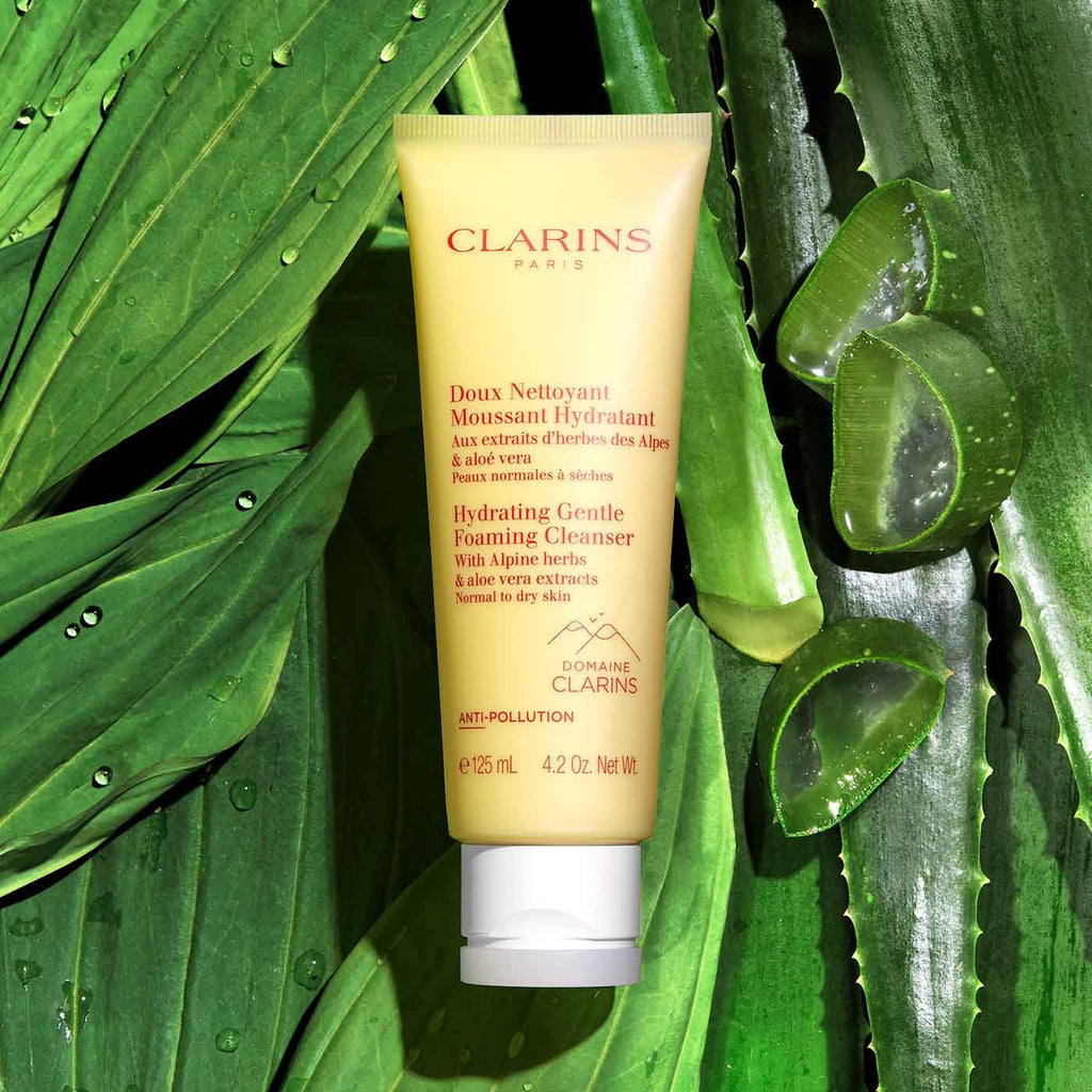 Clarins Gentle Foaming Hydrating Cleanser 125ml - Nourish & Cleanse-Capitalstore Oman