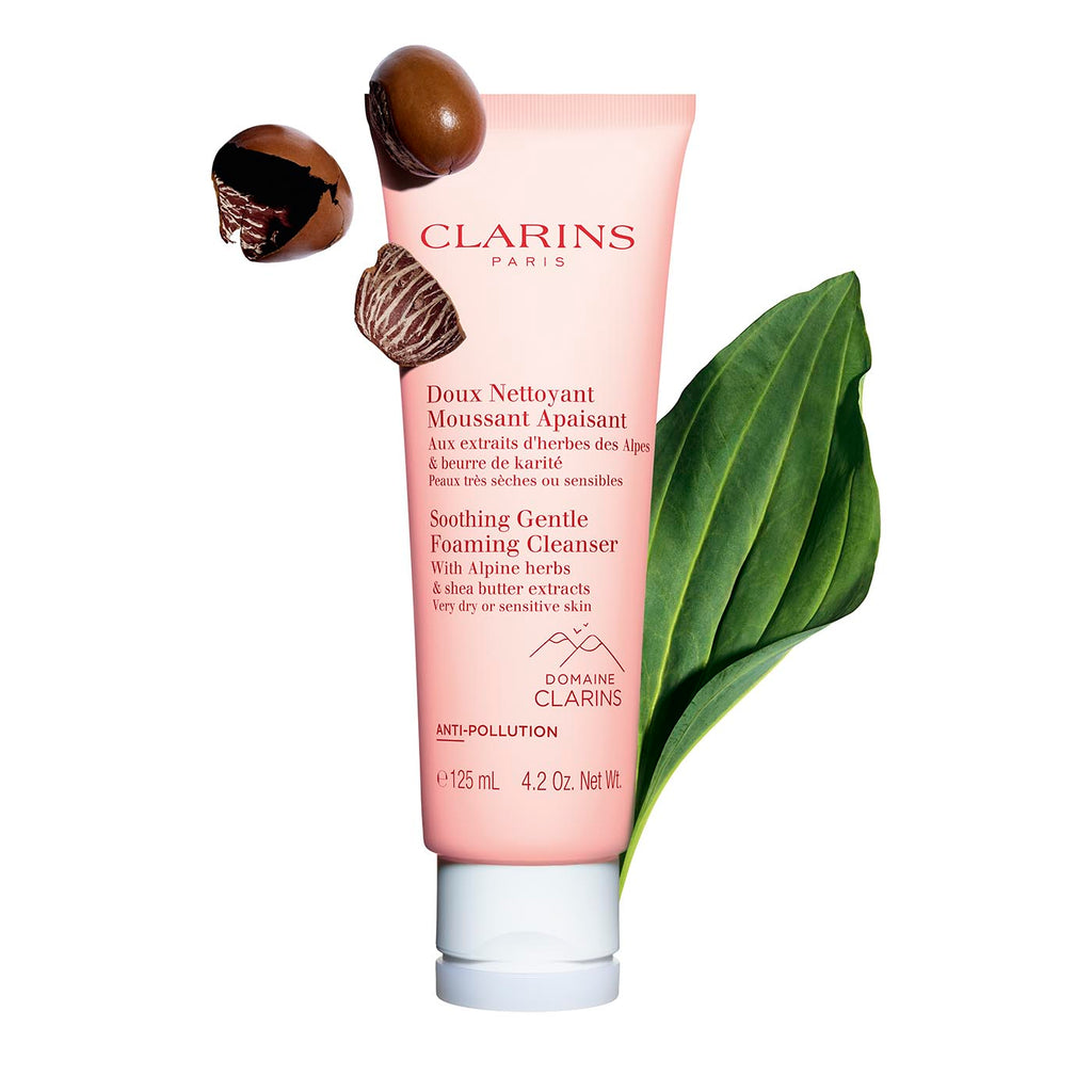 Clarins Gentle Foaming Soothing Cleanser 125ml - For Sensitive Skin Capitalstore Oman