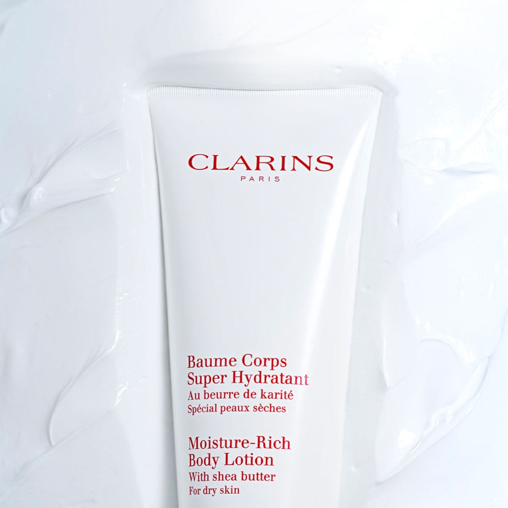 Clarins Moisture-Rich Body Lotion 200ml For Dry Skin With Shea Butter- CapitalStore Oman