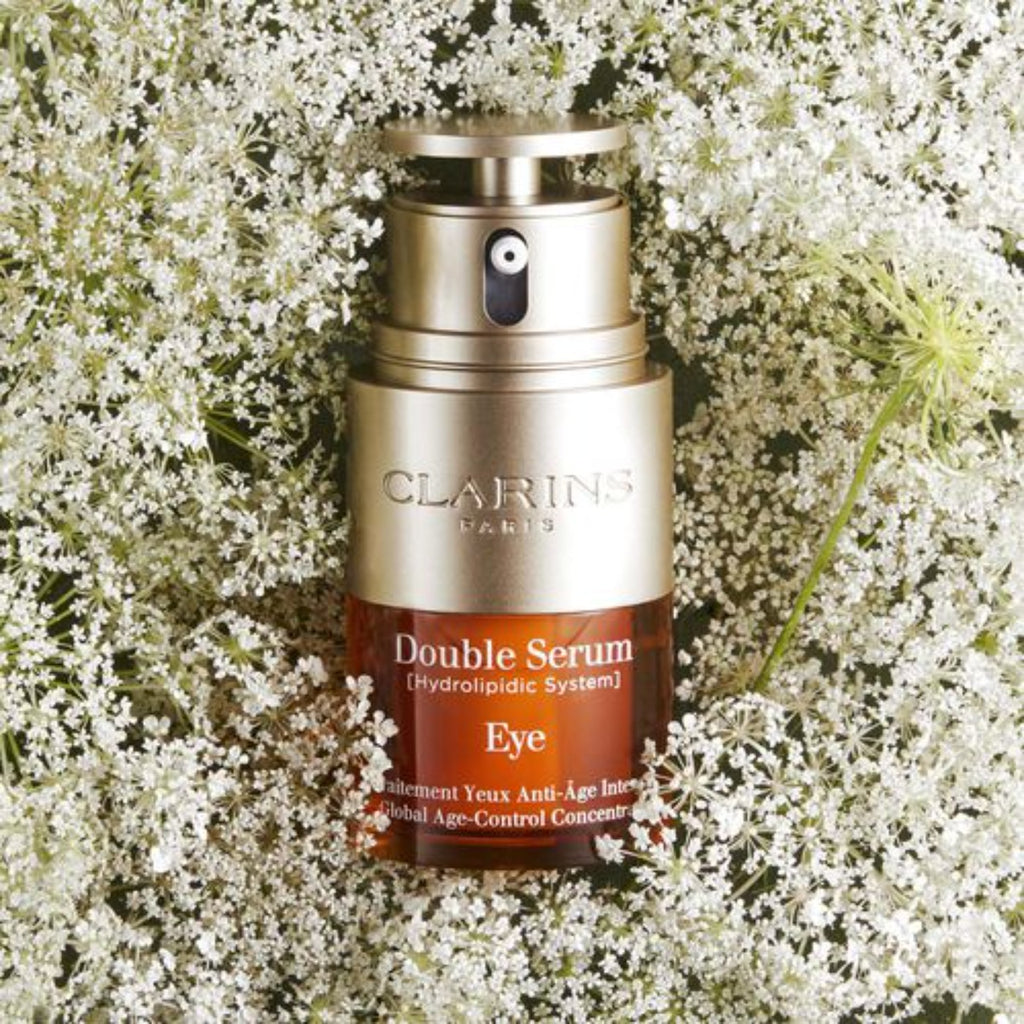 Clarins Double Serum Eye 20m, Revitalize Your Delicate Eye Area-Capitalstore oman