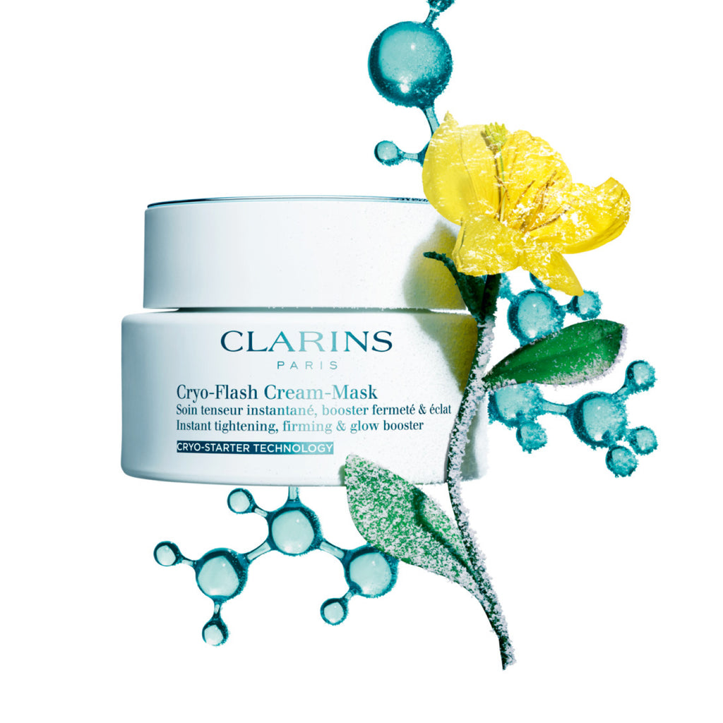 CLARINS Cryo-Flash Cream-Mask: Instant Firming & Radiance Boost | Capitalstore Oman