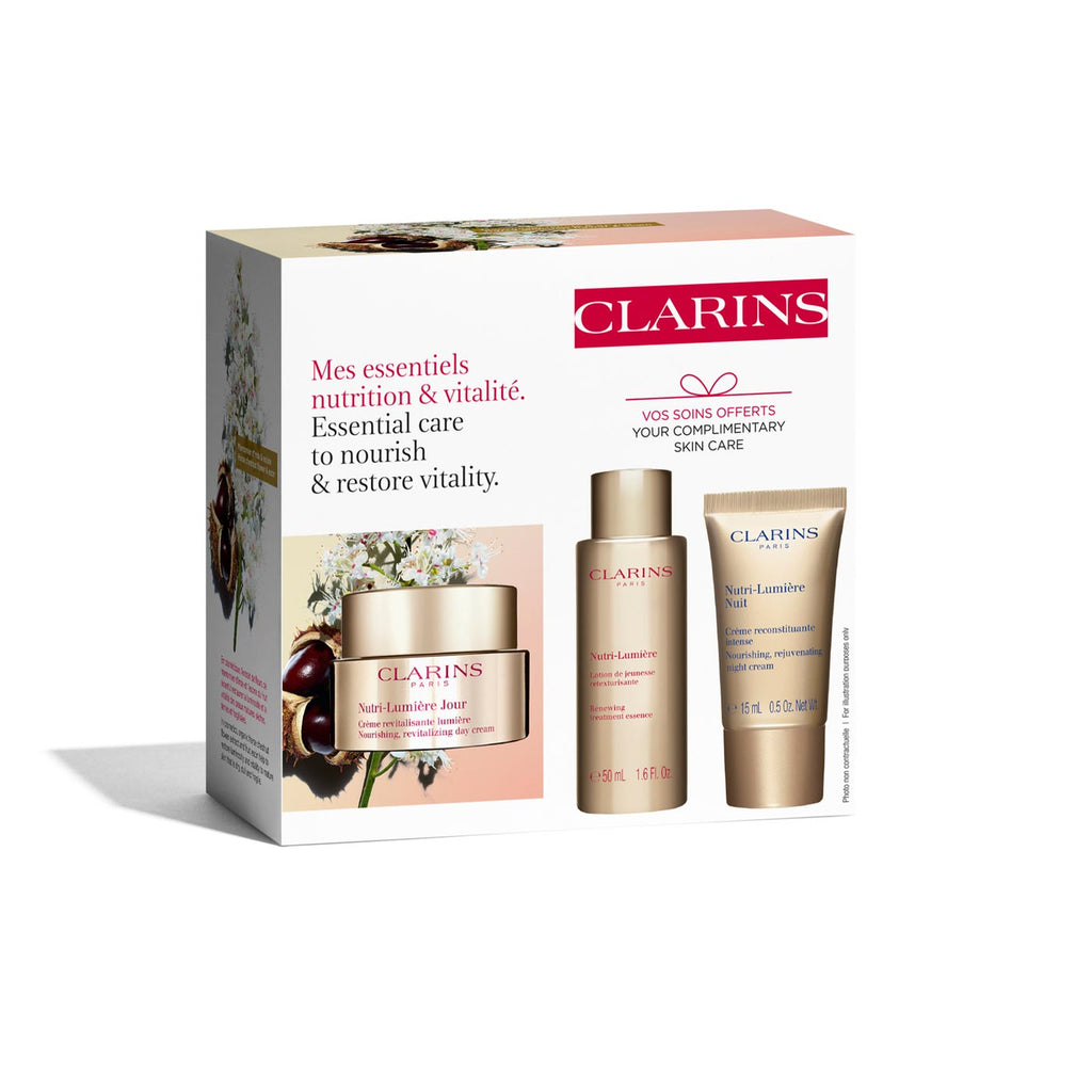 CLARINS Nutri-Lumière Set: Radiant Skin & Youthful Glow | Capitalstore Oman