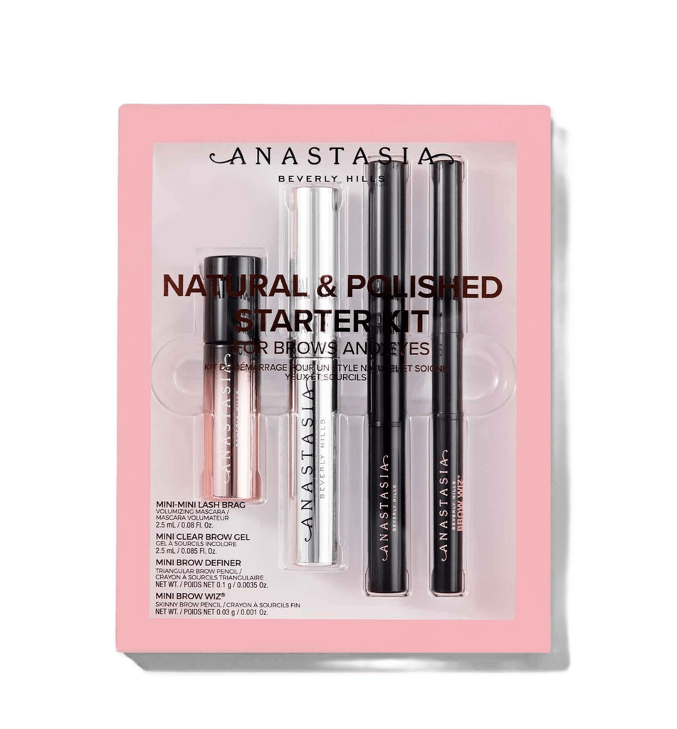 Natural & Polished Starter Kit - Soft Brown by ANASTASIA BEVERLY HILLS - Capitalstore Oman