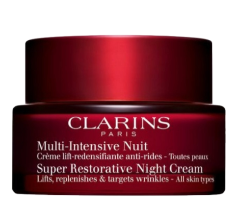 Clarins Super Restorative Night Cream 50ml: Renew Radiance Overnight Shop now at CapitalStore, Muscat Oman