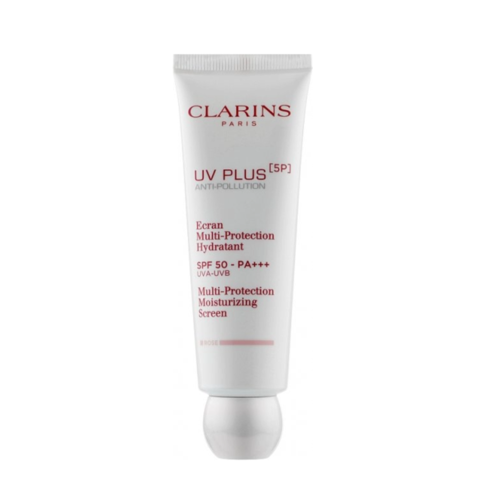 CLARINS UV PLUS Anti-Pollution Rose (50ml)- SPF 50/PA++++ Capitalstore oman