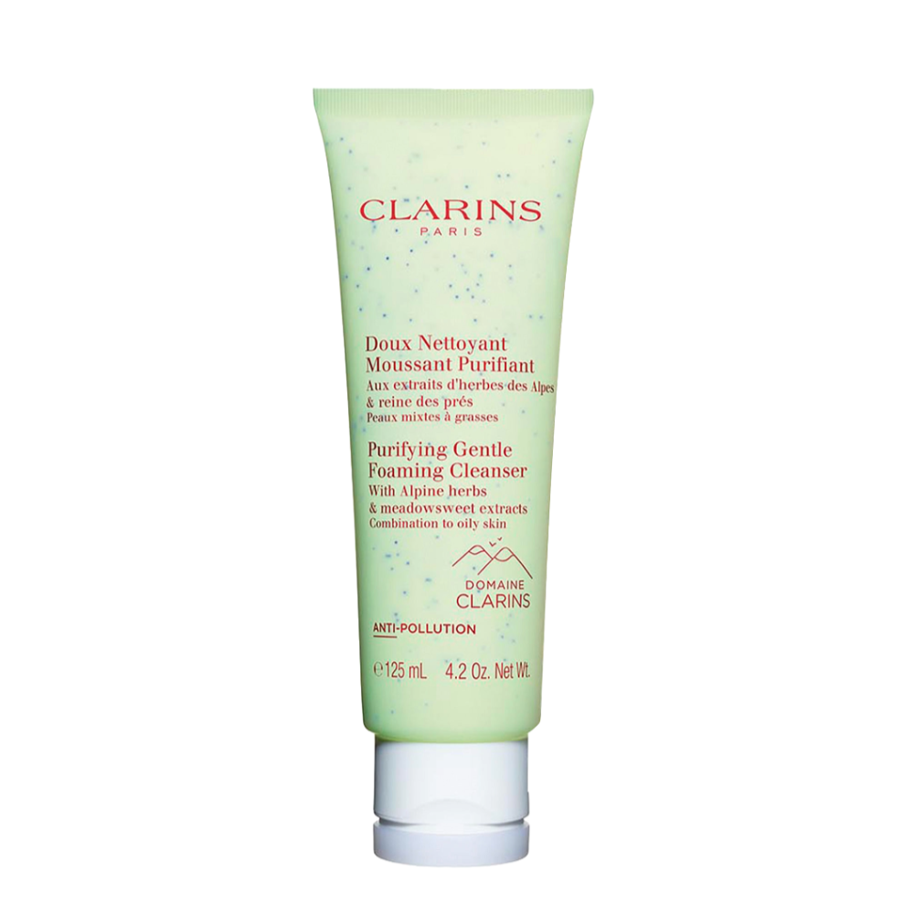 Clarins Gentle Foaming Purifying Cleanser 125ml - Refreshing & Mattifying